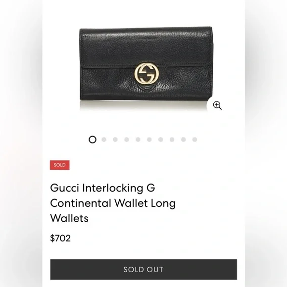 Gucci Interlocking G Continental Wallet Long Wallet - Picture 6 of 15